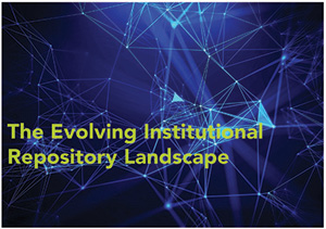 Choice whitepaper cover image: The Evolving Institutional Repository Landscape