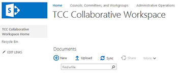Tulsa Community College Collaborative Workspace.