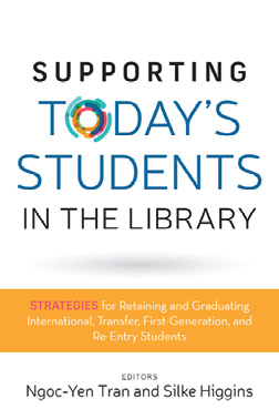 Book cover: Supporting Today's Students in the Library