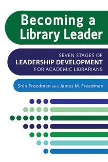 Book cover: Becoming a Library Leader