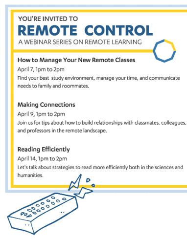 The Remote Control Webinar Series.