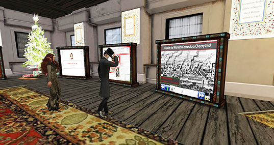 Tour of the Dickens Project, Community Virtual Library.