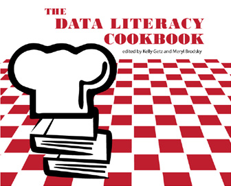 Book cover: The Data Literacy Cookbook