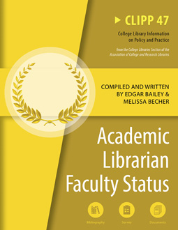 Book cover: Academic Librarian Faculty Status