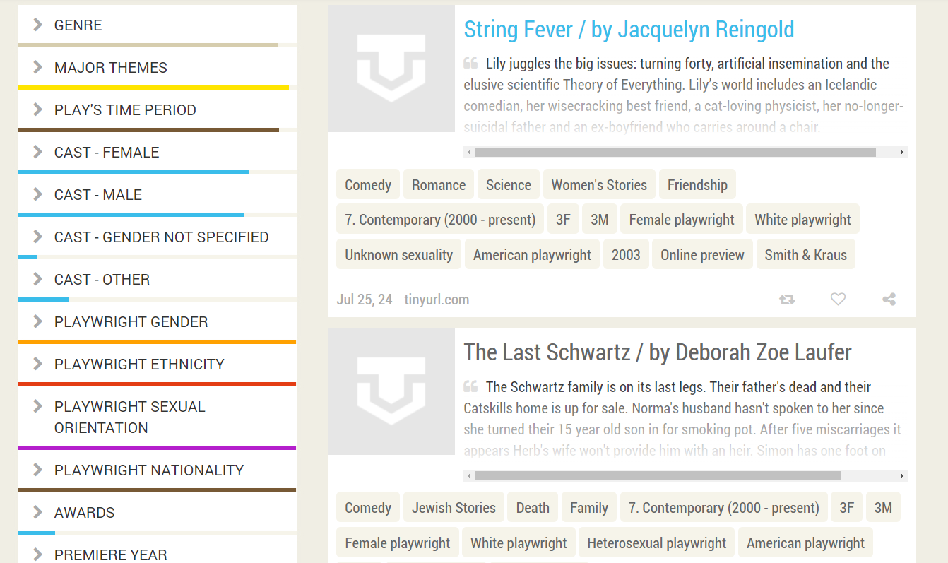 UCI Drama Library page 'String Fever / by Jacquelyn Reingold'