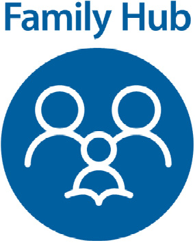 Family Hub logo.