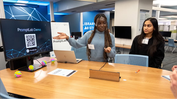 UNC’s Prompt Lab. Image by Jon Gardiner/UNC-Chapel Hill